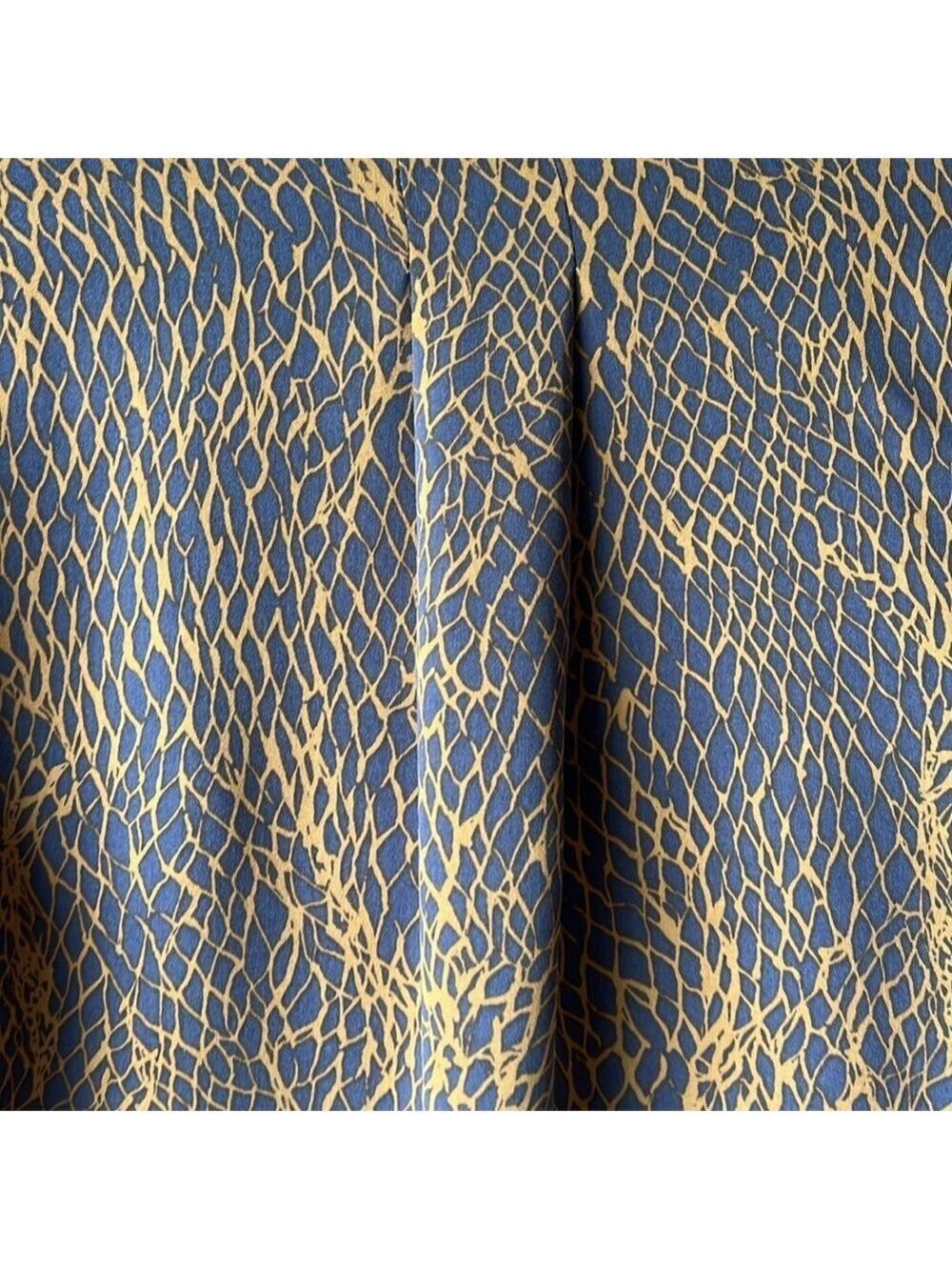 BABATON Navy & Gold Power Blouse Size XS - Picture 7 of 8
